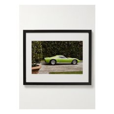 Framed 2018 Ferrari Testarossa Print, 16 x 20