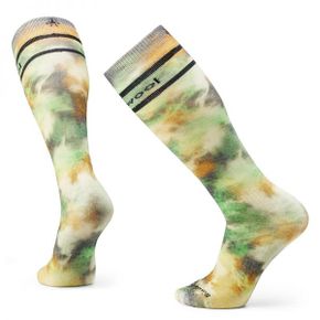 3679057 Smartwool Ski Full Cushion Groovy Tie-Dye Print Over the Calf