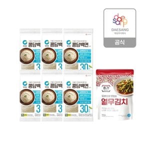 콩담백면 150g 6개 + 종가 열무김치400g
