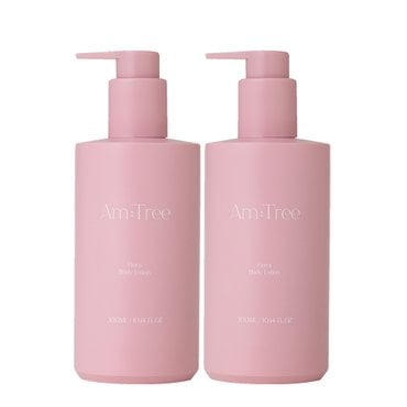 에이엠트리 [1+1] Amtree Signature 플로라 퍼퓸 고보습 바디로션 300ml 꽃 장미향