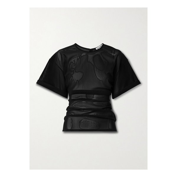 개더드 메쉬 티셔츠 1647597355803753