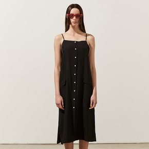 H-line Slip Dress_BLACK