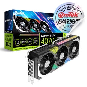 [+검은신화 오공] 이엠텍 지포스 RTX 4070 Ti SUPER GAMINGPRO D6X 16GB