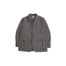 엔지니어드 가먼츠 24 Claigton Jacket B - Grey PC Hopsack (24S1D026-OR2