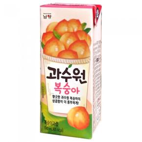 유업 과수원 복숭아 190ml x 24팩
