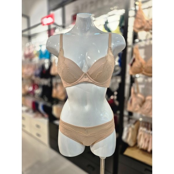 [시흥점] S 비너스) 24AW 아뜰리에 메인 브라, 망레이스 팬티 세트 VBR0990+VPT0990S-SK