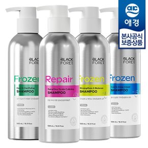 블랙포레 두피강화 탈모증상완화 샴푸 500ml x1개