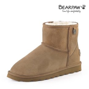 베어파우(BEARPAW) 여성 가죽 털부츠 히코리 (ALYSSA DOUBLE FACE) K2136002