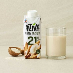 얼티브 제로슈가 프로틴 식물성 고단백 고소한맛 250ml x2개