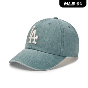 [엠엘비코리아공식] W핏 피그먼트 언스트럭쳐 볼캡 LA (Green)