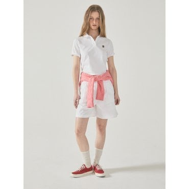 후아유 Cooling Pin Tuck Chino Shorts WHTHF2433F