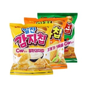 CW 청우 알찬감자칩 3번들 / 치즈마요맛 군옥수수맛 매콤한맛