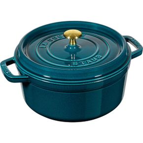 일본 스타우브 냄비0108 staub La Cocotte Round 1023919 Pico Lamer 7.9 inches 20 cm Brass Kn