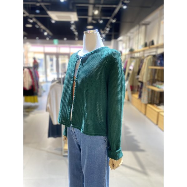 [여주점] 메쉬 꽃 니트가디건 (BAKC51531)