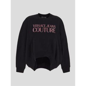 [베르사체 진스 꾸뛰르] Sweatshirt 76HAIG03CF01G899 Black