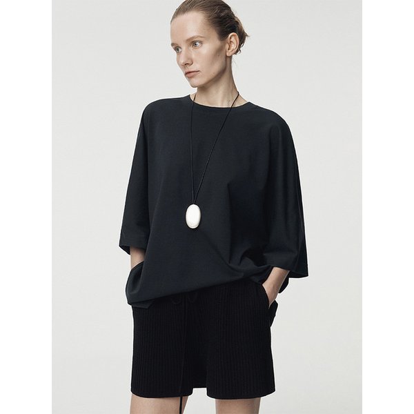 Dolman Sleeve Oversized T Shirts_Navy