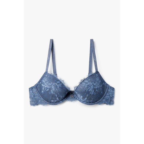 여성 플라워 자수 리무버블 푸쉬업 브라 0825385526000