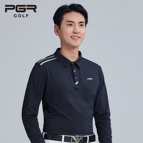 (아울렛) F/W PGR 골프 남성 티셔츠 GT-3240/골프티/골프의류