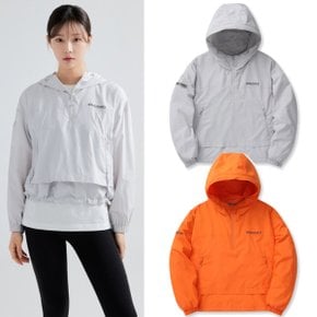 [24SS] 디스커버리 DWWJ3G041 여성 크롭 아노락 자켓 바람막이 방풍 재킷