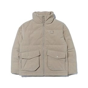 아이더패딩 JQS DUW22565E2 CORDUROY BASIC (코듀로이 베이직) 남여공용 다운 자켓 (Beige)