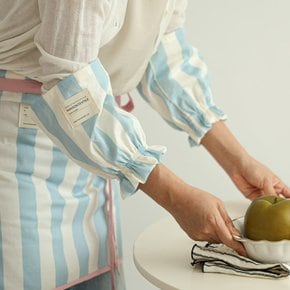 캔디소다 40수순면 스트라이프 앞치마 팔토시세트