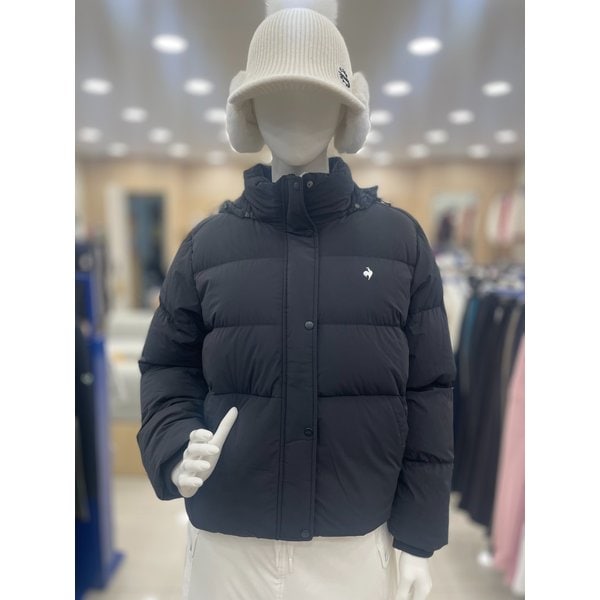 [여주점] 여성 후드 탈착형 구스 다운 스윙 점퍼 GP422LDJO1BLCK