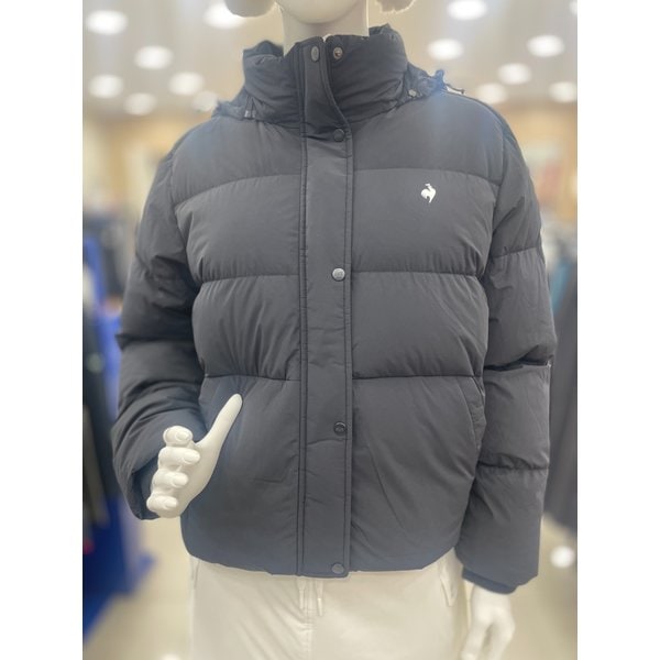 [여주점] 여성 후드 탈착형 구스 다운 스윙 점퍼 GP422LDJO1BLCK