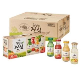  가야농장 주스 선물세트 180ml x 12병병문안음료 회사방문 과일쥬스..