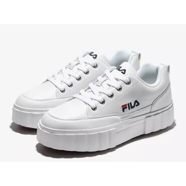 휠라 1TM01563E_100  [FILA 휠라] 휠라 공용 샌드 블라스트 로우