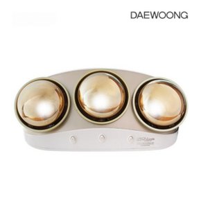 욕실 3구 벽걸이 히터 화장실 전기난로 난방기 온열기