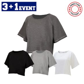 [3+사은품]디팩토리 여성 스판 가오리 반팔 티셔츠 DFTWP103