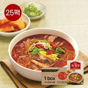 진한 육개장 600g x 25개(1box) 소고기육개장 옛맛 얼큰 전통 사골 파개장..[33159752]