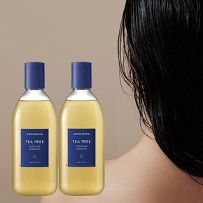 [브랜드공식]아로마티카 티트리 퓨리파잉 샴푸 400ml 2개