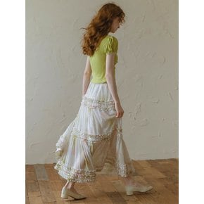 Cest_Forest chiffon cake skirt