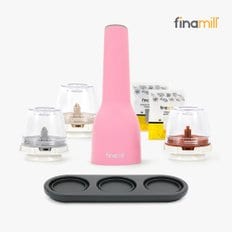 파이나밀 파이나밀 2세대 USB 전동그라인더 핑크 심플세트