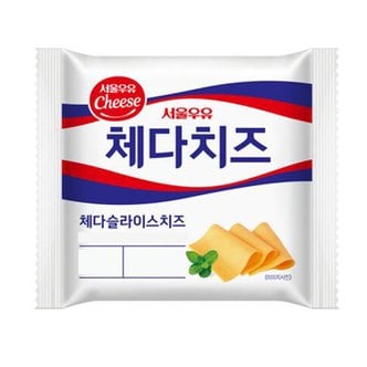  서울우유 체다 슬라이스 치즈 360g(20매)x2