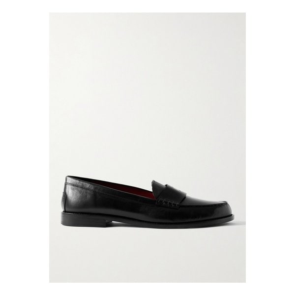 앙팡 리쉬 데프리메 로고 디보싱 가죽 페니 로퍼 블랙 1647597359706548