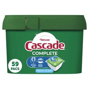 [해외직구] Cascade 캐스케이드 식기세척기세제 프레쉬향 59입