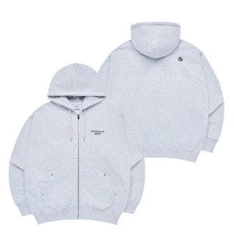 아크메드라비 BASIC LOGO NEEDLEWORK HOODIE ZIP UP MELANGE 베이직니들워크집업 멜란지 ZPPLBS-MEL