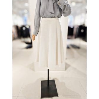 아이잗컬렉션 [파주점] [더아이잗컬렉션]백 지퍼 플레어 데님 스커트 CS4B0SK142