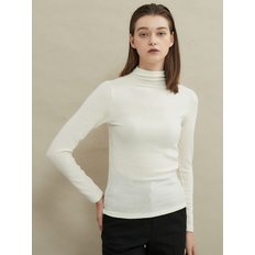 Wool Half-Turtleneck Ivory