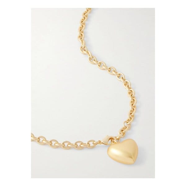록산느 애슐린 미니 퍼피 하트 골드톤 목걸이 1647597360412593