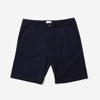 롤스트릿 브라운브레스 B CHECK SHORTS - BLACK