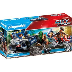 영국 플레이모빌 자동차 Playmobil City Action 70570 OffRoad Car with Jewel Thief Ages 4 174