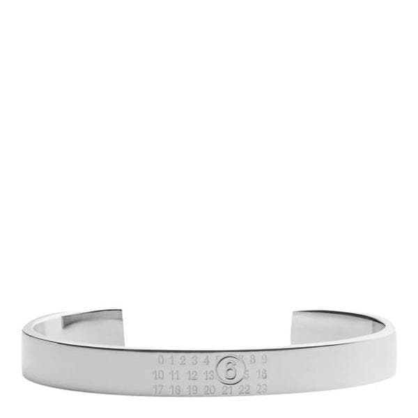 확대된 대표 MM6 메종마르지엘라 팔찌 SM6UY0061 P6469951 Silver