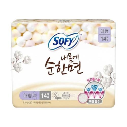 쏘피 바디피트 내몸에 순한면 생리대 대형 14P 1개입(1)