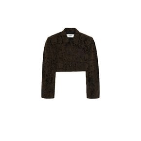 Fur Crop Blazer (Brown)