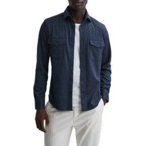 5017814 Reiss Arimo Button-Up Knit Shirt