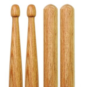 ROHEMA 드럼 스틱 HORNWOOD 시리즈 비치 5A-H Φ14.3 X 405mm 61323/3