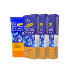 [2+1]이켈 수딩앤모이스쳐 콜라겐 선블럭(70ml) 선크림 자외선차단제 선블록 썬밤 SPF50+ PA+++